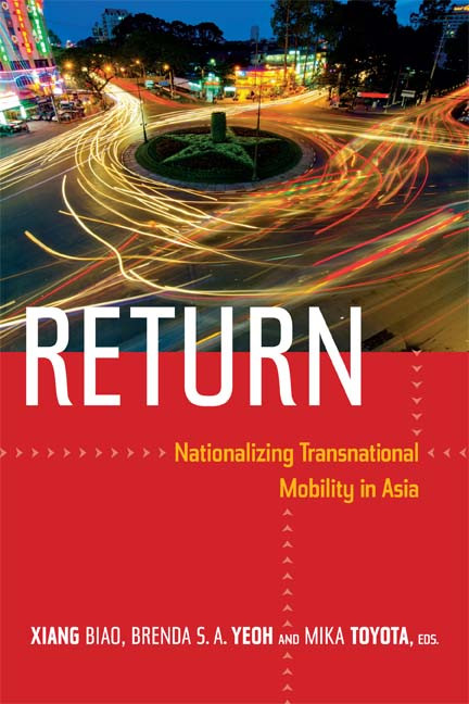 Return (Nationalizing Transnational Mobility in Asia) by Biao Xiang, Brenda S. A. Yeoh, Mika Toyota, 9780822355311