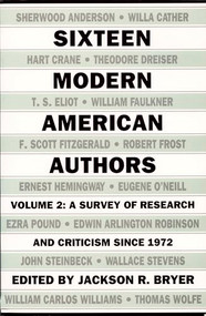 Sixteen Modern American Authors (A Survey of Research and Criticism since 1972) by Jackson R. Bryer, 9780822310181