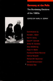Germany at the Polls (The Bundestag Elections of the 1980s) by Karl H. Cerny, 9780822310228