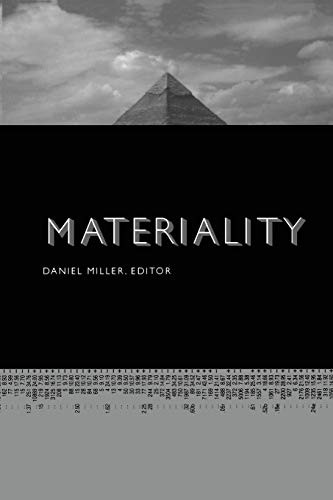 Materiality by Daniel Miller, 9780822335429