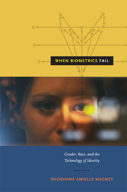 When Biometrics Fail (Gender, Race, and the Technology of Identity) by Shoshana Amielle Magnet, 9780822351351