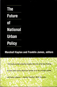 The Future of National Urban Policy by Marshall Kaplan, 9780822309277