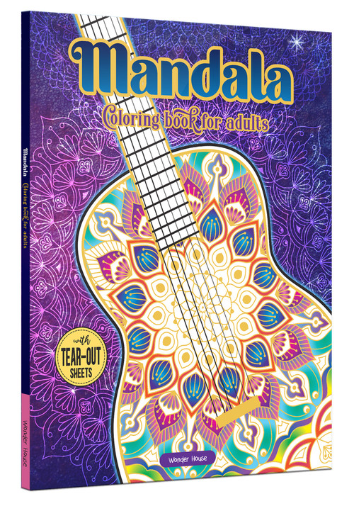 Mandala (Coloring Book For Adults) by Wonder House Books, 9789354404382