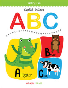 Capital Letters ABC: Write and practice Capital Letters A to Z book for kids (Writing Fun) by Wonder House Books, 9789386538628