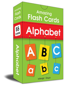 Amazing Flash Cards Alphabet: Early Development OF Preschool Toddler (54 Cards) by Wonder House Books, 9789388810692
