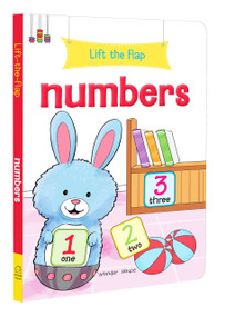 Lift the Flap: Numbers (Early Learning Novelty Board Book For Children) by Wonder House Books, 9789389178869