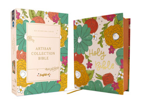 NIV, Artisan Collection Bible, Cloth over Board, Multi-Color/Floral, Red Letter, Comfort Print, 9780310466826