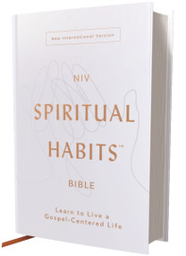 NIV, Spiritual Habits Bible, Hardcover, Red Letter, Comfort Print (Learn to Live a Gospel-Centered Life) by Joe Carter, 9780310467816