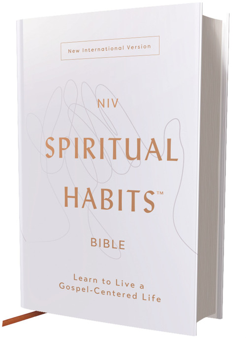 NIV, Spiritual Habits Bible, Hardcover, Red Letter, Comfort Print (Learn to Live a Gospel-Centered Life) by Joe Carter, 9780310467816