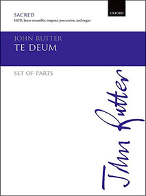 Te Deum - 9780193513761 - 9780193513761 by John Rutter, 9780193513761