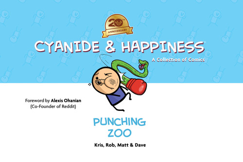 Cyanide & Happiness: Punching Zoo (20th Anniversary Edition) by Kris Wilson, Rob Denbleyker, Dave Mcelfatrick, 9798892150385