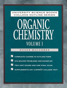 Organic Chemistry by Roger Macomber, 9780935702903