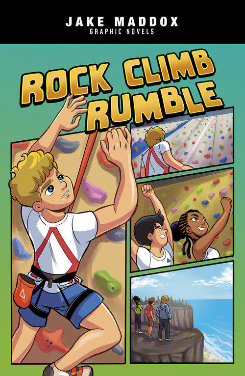 Rock Climb Rumble by Jake Maddox, Teo Duarte, 9781669085072