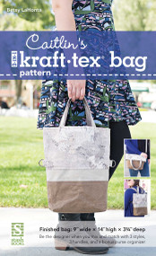 Caitlin's 3-in-1 kraft-tex Bag Pattern by Betsy La Honta, 9781617456459