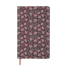 SOFT TOUCH JOURNAL - BURGUNDY VINTAGE FLORAL - JB85-2217 - JB85-2217