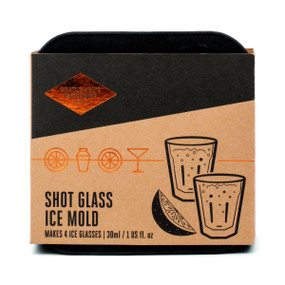 Ice Cube Shot Glass Mould, GEN899