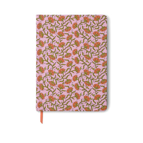 JUMBO SOFT TOUCH JOURNAL - PINK VINTAGE FLORAL - JD80-1014 - JD80-1014