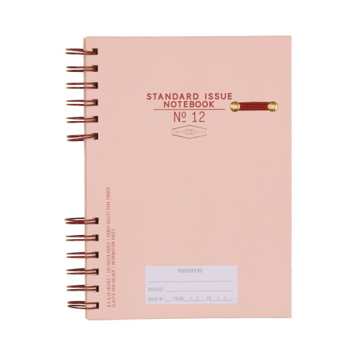 STANDARD ISSUE PLANNER NOTEBOOK NO. 12 - ROSEWOOD, JS892-2022