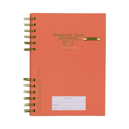 STANDARD ISSUE PLANNER NOTEBOOK NO. 12 - ARMY GREE, JS892-2025