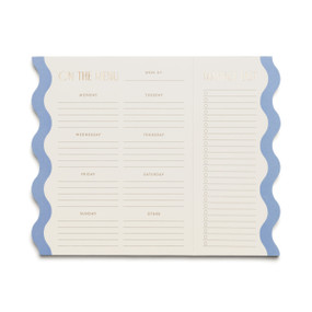 MEAL PLANNER NOTEPAD WITH MAGNETS - CLOUD + CREAM - MPN-2001 - MPN-2001