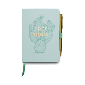 VINTAGE SASS NOTEBOOK WITH PEN - FREE HUGS - NWP-1004 - NWP-1004
