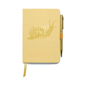 VINTAGE SASS NOTEBOOK WITH PEN - WHAT THE SHELL - NWP-1005 - NWP-1005