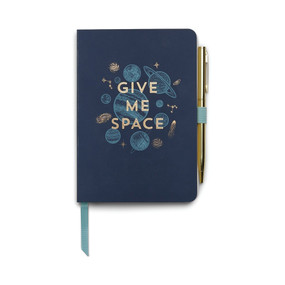 VINTAGE SASS NOTEBOOK WITH PEN - GIVE ME SPACE - NWP-1007 - NWP-1007