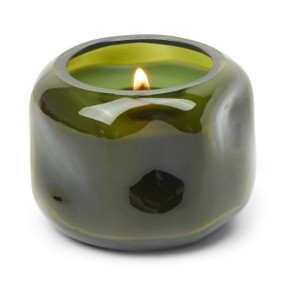 BASALT GREEN 5 OZ GLASS -WILD FIG & CEDAR, BAS0506