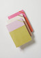 VEGAN LEATHER POCKET JOURNAL - LILAC + MATCHA, PJ-1001