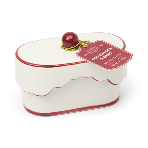 CHÉRIE CERAMIC DISH - FRENCH LINEN & ORRIS, CHE0502