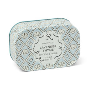 CHÉRIE PRINTED TIN - LAVENDER &THYME, CHE0405