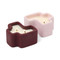 BOXED SET OF 2 JIGSAW - BURGUNDY AND PINK - PINK PISTACHIO & BLACK FIG, JG0402