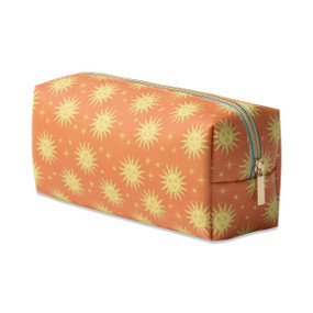 VEGAN LEATHER POUCH- TERRACOTTA SUN, DWLP-1001