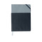 VEGAN LEATHER POCKET JOURNAL- BLUE + NAVY, PJ-1007