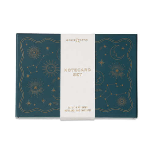 CELESTIAL NOTECARDS - SET OF 16 ASSORTED, NCS-1002