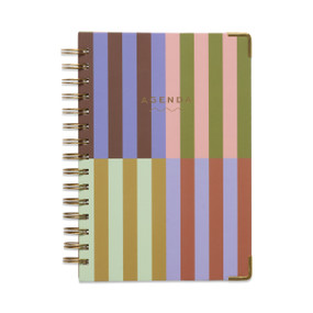 UNDATED 13 MO PERPETUAL PLANNER - BOLD STRIPE, AGS68-1854