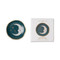 CELESTIAL CERAMIC TRINKET DISH -TEAL MOON, CTD-1003