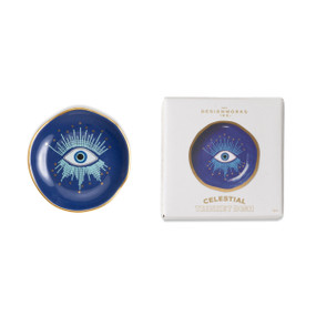 CELESTIAL CERAMIC TRINKET DISH - STARRY EYED, CTD-1005