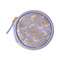VEGAN LEATHER PILL CASE - PURPLE VINTAGE FLORAL, DSB-1005