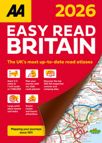 AA Easy Read Britain 2026 Flexibound by AA Publishing, 9780749584344