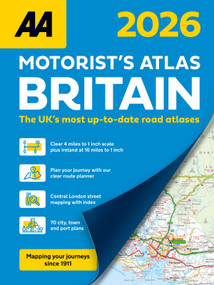AA Motorists Atlas Britain 2026 Spiral by AA Publishing, 9780749584368