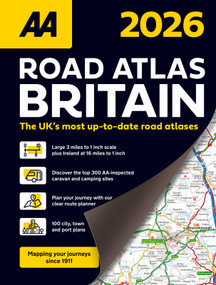 AA Road Atlas Britain 2026 Spiral by AA Publishing, 9780749584375