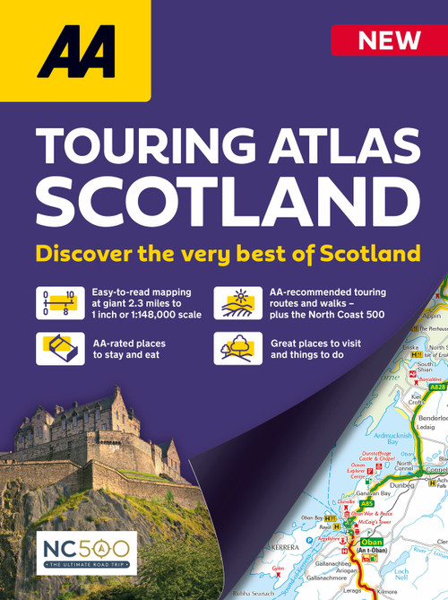 AA Touring Atlas Scotland by AA Publishing, 9780749584450