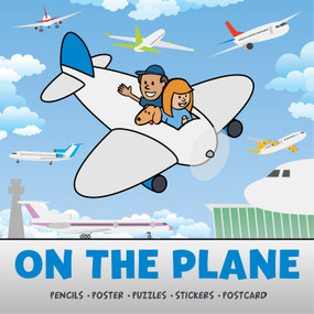 On the Plane Activity Pack (Pencils, Poster, Puzzles, Stickers, Postcard) by New Holland Publishers, 9781921073694