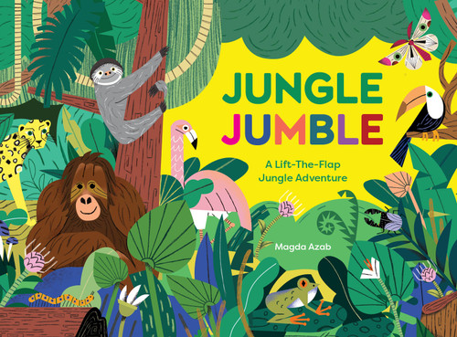 Jungle Jumble (A Lift-The-Flap Jungle Adventure) by Magda Azab, 9798895090435