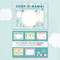 Eat Drink Color Draw! Activity Placemats by Knock Knock, 9781683495925