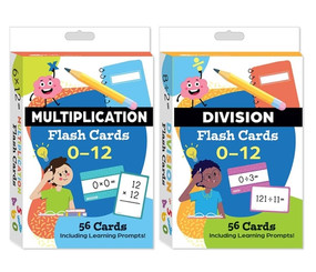 Multiplication & Division Flash Card 2-Deck Set by Teacher Created Materials, 9798330922475