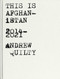 This is Afghanistan (2014-2021) by Andrew Quilty, 9780522879681