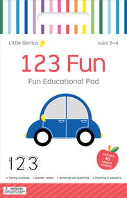 123 Fun (Fun Educational Activity Pad with Carry Handle) by Shelley Cox, 9780655226253