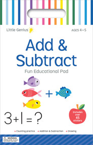 Add & Subtract (Fun Educational Activity Pad with Carry Handle) by Shelley Cox, 9780655233206